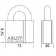 Замок навісний Abloy Protec 2 PL 350/25