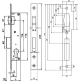 Корпус замка Santos Profile Lock 720 (B-25) SS нержавеющая сталь Корпус замка Santos Profile Lock 720 (B-25) SS нержавеющая сталь