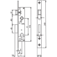 Корпус замка Santos Profile Lock 726 (20/85) SS нержавеющая сталь Корпус замка Santos Profile Lock 726 (20/85) SS нержавеющая сталь
