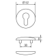 Накладка PZ Abloy 002 стали
