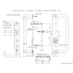 Защитная фурнитура Rostex Geneva 390 fix-mov (85мм) PZ матовая нержавеющая сталь