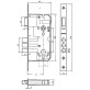 Корпус замка Mul-t-lock 372 PB SS UNIV (бексет 55 мм)