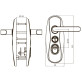 Защитная фурнитура Mul-t-lock Platinum fix-mov латунь полированная Защитная фурнитура Mul-t-lock Platinum fix-mov латунь полированная