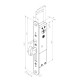 Замок врізний Abloy FIN LC307 CR Замок врізний Abloy FIN LC307 CR