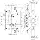 Корпус замка Mul-t-lock CTC1 L.O.G. Корпус замка Mul-t-lock CTC1 L.O.G.