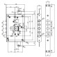 Замок врезной Mul-T-Lock Matrix DFM1 (key 100mm) Замок врезной Mul-T-Lock Matrix DFM1 (key 100mm)