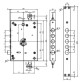 Замок врезной Mul-t-lock Omega OFMPB1 VIP Замок врезной Mul-t-lock Omega OFMPB1 VIP