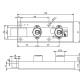 Замок для оборудования Abloy SC 211 Замок для оборудования Abloy SC 211