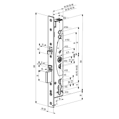 Замок электромеханический Abloy EL 460/30 Замок электромеханический Abloy EL 460/30