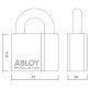 Замок навесной Abloy PL350 SENTRY BA66EE 2KEY STR B NR shackle 25мм BOX 14мм Замок навесной Abloy PL350 SENTRY BA66EE 2KEY STR B NR shackle 25мм BOX 14мм