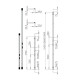 Замок накладной VIRO 2-WAY DIN SPRANGA GREY UNIV length 2400mm SP Замок накладной VIRO 2-WAY DIN SPRANGA GREY UNIV length 2400mm SP