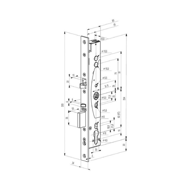 Замок электромеханический Abloy EL 460 ВЅ45мм 92мм FP24 SS UNIV DIN SOL 12-24V NC/NO PANIC FUNCTION EI EL440/441 Замок электромеханический Abloy EL 460 ВЅ45мм 92мм FP24 SS UNIV DIN SOL 12-24V NC/NO PANIC FUNCTION EI EL440/441