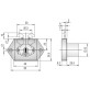Замок меблевий ABLOY OF205 20мм 25,0мм 11_DISCS CR DISCLOCK_PRO 2KEY DLP_D 2A00 BOX