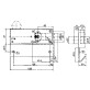 Замок депозитний ABLOY SC403 22мм 11_DISCS NST CLASSIC 2KEY CLS_C LEFT PB