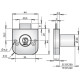 Замок меблевий ABLOY OF230 20мм 25,0мм 11_DISCS CR *PROTEC2 2KEY PR2_T TA77ZZ BOX