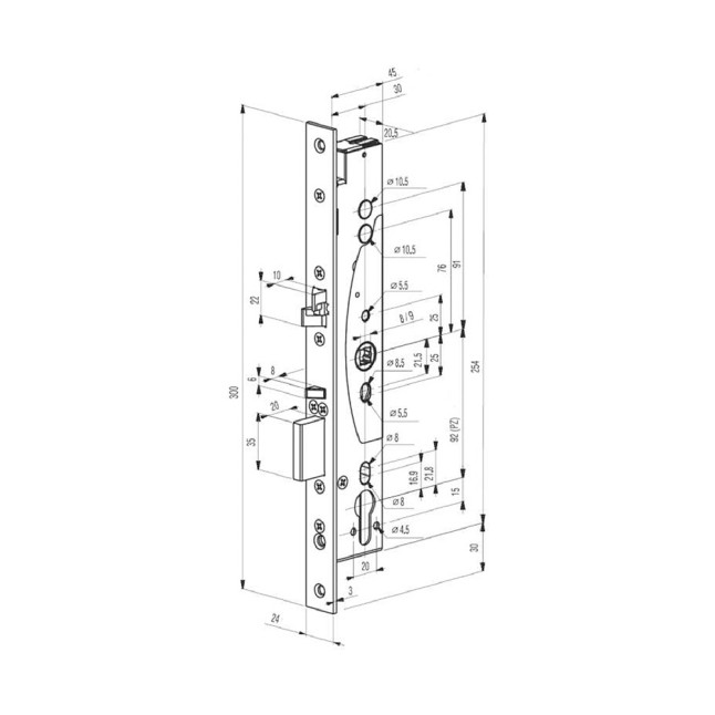 Замок электромеханический Abloy EL 460 ВЅ30мм 92мм FP24 SS UNIV DIN SOL 12-24V NC/NO PANIC FUNCTION EI EL440/441 Замок электромеханический Abloy EL 460 ВЅ30мм 92мм FP24 SS UNIV DIN SOL 12-24V NC/NO PANIC FUNCTION EI EL440/441