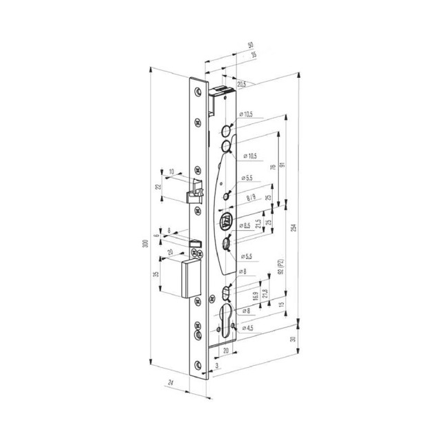Замок электромеханический Abloy EL 460 ВЅ35мм 92мм FP24 SS UNIV DIN SOL 12-24V NC/NO PANIC FUNCTION EI EL440/441 Замок электромеханический Abloy EL 460 ВЅ35мм 92мм FP24 SS UNIV DIN SOL 12-24V NC/NO PANIC FUNCTION EI EL440/441