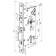 Замок електромеханічний ABLOY EL 560 BS55мм 72мм FP24 SS UNIV DIN SOL 12-24V NC/NO PANIC_FUNCTION EI EL540/541