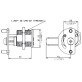 Замок для оборудования Mul-t-lock CAM29 3T 1-1/8 Замок для оборудования Mul-t-lock CAM29 3T 1-1/8